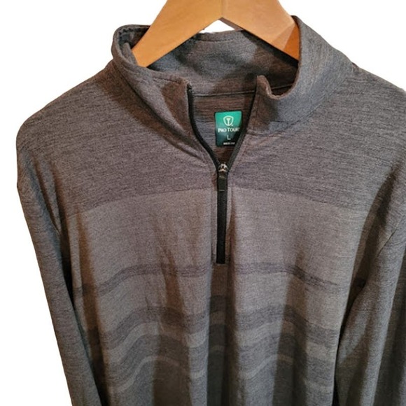 Pro Tour Dri Fit 1/4 zip long sleeve top - Picture 2 of 8